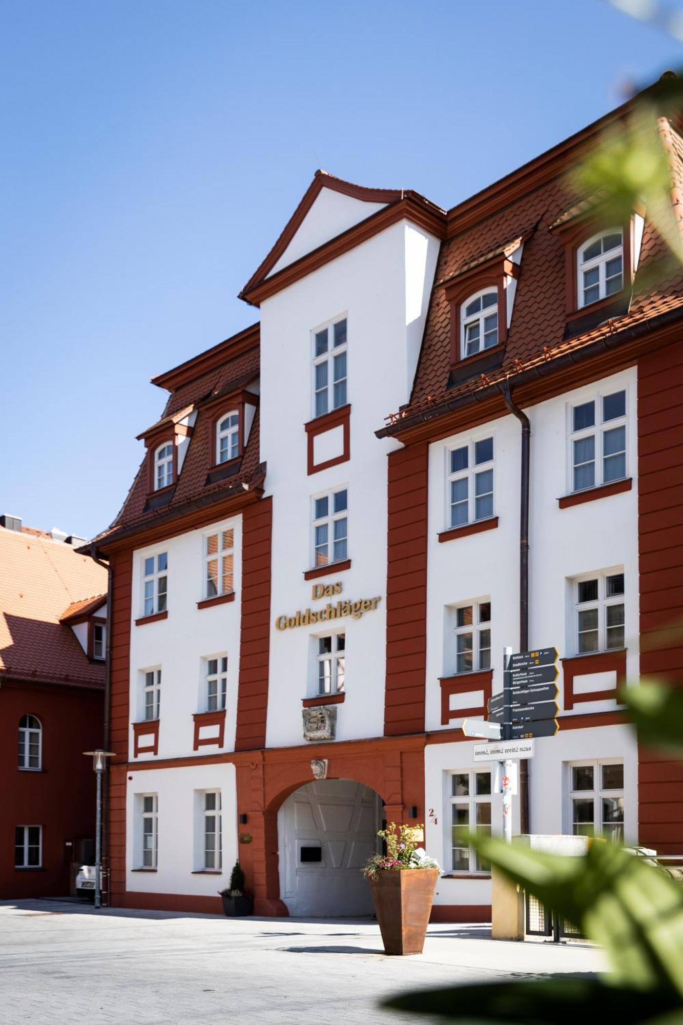 Das Goldschlaeger Boutique Hotel Schwabach Exterior foto